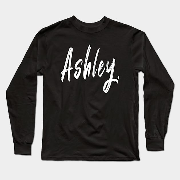 NAME GIRL  Ashley Long Sleeve T-Shirt by CanCreate